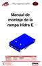 Manual de montaje de la rampa Hidra