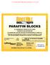 _BootHill Paraffin Blocks_ _13_7173_.pdf PARAFFIN BLOCKS ALL WEATHER BAIT FOR WET OR DRY AREAS FOR INDOOR AND OUTDOOR USE