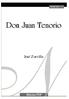 Don Juan Tenorio. José Zorrilla