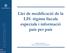 Llei de modificació de la LIS: règims fiscals especials i informació país per país. Ministeri de Finances Andorra la Vella, 28 de juny del 2017