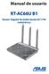 Manual de usuario RT-AC66U B1. Router Gigabit de doble banda AC1750 inalámbrico