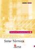 ÍNDICE IMPRIMIR. Manual de Climatización Solar 111. Solar Térmica ...~... 'Junta de Castilla y León