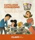 CATÁLOGO CONSERVAS CANNED FOOD CATALOGUE. Platos preparados y recetas tradicionales Ready meals and traditional recipes