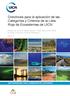 Directrices para la aplicación de las Categorías y Criterios de la Lista Roja de Ecosistemas de UICN