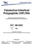 Vasoactive Intestinal Polypeptide (VIP) RIA