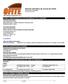 Solución indicadora de naranja de metilo Ficha de datos de seguridad Fecha de revisión: 13/5/2013