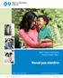 Manual para miembros. Blue Cross Community Family Health PlanSM. Entrada en vigor: octubre de