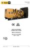 GRUPO ELECTRÓGENO CATERPILLAR C32 PKGN SERVICIO PRINCIPAL RPM 400 V - 50 Hz