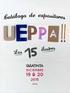 Ueppa!! es una feria de diseño pequeña pero sustanciosa en la que encontrarás 14 marcas de diseño 100% HECHO EN COLOMBIA, seleccionadas. y coherencia.