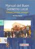 Manual del Buen Gobierno Local. Enfoques, principios, estrategias