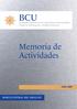BCU. SUPERINTENDENCIA DE SERVICIOS FINANCIEROS Unidad de Información y Análisis Financiero. Memoria de Actividades