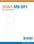 Conversor Modbus ASCII / RTU a DF1 SGW1-MB-DF1. Manual del Usuario. Internet Enabling Solutions.