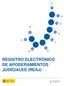 REGISTRO ELECTRÓNICO DE APODERAMIENTOS JUDICIALES (REAJ)