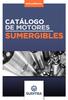 CATÁLOGO DE MOTORES SUMERGIBLES