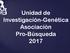 Unidad de Investigación-Genética Asociación Pro-Búsqueda 2017