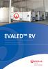 EVALED RV. Evaporadores RV de recompresión mecánica del vapor