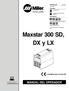DX y LX MANUAL DEL OPERADOR. y modelos que no son CE. OM-2222/spa. Procesos. Descripción N. Enero 2002.