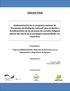 Informe Final. Presentada a: Programa REDD/CCAD-GIZ, Reducción de Emisiones para la Deforestación y Degradación de Bosques.