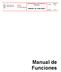 DEPARTAMENTO DE PARQUES Y JARDINES A53-MF- E1. Código MANUAL DE FUNCIONES. Página 1 de 7. Manual de Funciones