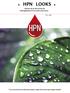 HPN LOOKS. Revista de la Asociación de Hemoglobinuria Paroxística Nocturna. Los retos hacen la vida interesante, superarlos hace que tenga sentido