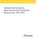 Apéndice de la Guía de administración de Symantec Backup Exec 2012 SP2