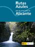 Rutas Azules por la provincia de Alicante