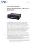 DVX-3150HD / 3155HD Selector de Presentaciones Todo-En-Uno DVX-3150HD (FG ) DVX-3155HD (FG )