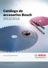 Catálogo de accesorios Bosch 2015/2016