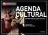 AGENDA CULTURAL del Ministerio de Cultura del Perú. Semana del noviembre