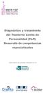 Diagnóstico y tratamiento del Trastorno Límite de Personalidad (TLP): Desarrollo de competencias especializadas
