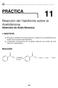 11 Reacción del Haloformo sobre la Acetofenona. Obtención de Ácido Benzoico.