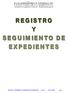 REGISTRO Y SEGUIMIENTO AUTOMATIZADO DE EXPEDIENTES, AYAL SL TELF Pag. 1