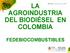 LA AGROINDUSTRIA DEL BIODIÉSEL EN COLOMBIA FEDEBIOCOMBUSTIBLES