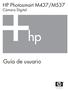 HP Photosmart M437/M537. Cámara Digital. Guía de usuario