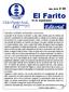 Año 2015 # 39. El Farito. 25 de Septiembre. Editorial