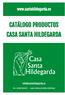 CATÁLOGO PRODUCTOS CASA SANTA HILDEGARDA