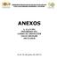 ANEXOS. 1, 2 y 3 DEL PROGRAMA DEL CURSO DE INDUCCIÓN CICLO ESCOLAR 2017/2018. (5 al 16 de junio de 2017)