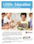 LEGO Education ACTIVIDADES EXTRAESCOLARES