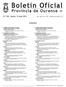 Boletín oficial. Provincia de ourense