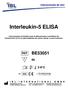 Interleukin-5 ELISA BE C. Instrucciones de Uso