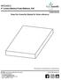 LS. 6 Luxury Memory Foam Mattress, Full. Keep this Assembly Manual for future reference. B LS00