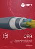 CPR. Nuevo reglamento de la UE para materiales de la construcción.