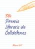 Premis Literaris de Calldetenes