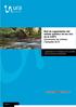 Red de seguimiento del estado químico de los ríos de la CAPV Documento de síntesis Campaña 2016