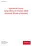 Manual de Correo Corporativo de Hostalia 2016 (Android, iphone y Outlook)