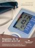 Registro de la presión arterial. en español HERRAMIENTA PARA LLEVAR UN REGISTRO DE SU PRESIÓN ARTERIAL. Educación para pacientes