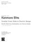 Kenmore Elite. Double Oven Slide-in Electric Range. Estufa Eléctrica Deslizable con Horno Doble