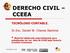 DERECHO CIVIL CCEEA. Dr.Esc. Daniel W. Chaves Ramírez