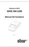 Impresora móvil SERIE SM-L200 Manual del hardware