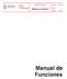 PRESIDENCIA DEL DIF Código A07-MF-E1. Versión 1 MANUAL DE FUNCIONES. Página 1 de 9. Manual de Funciones